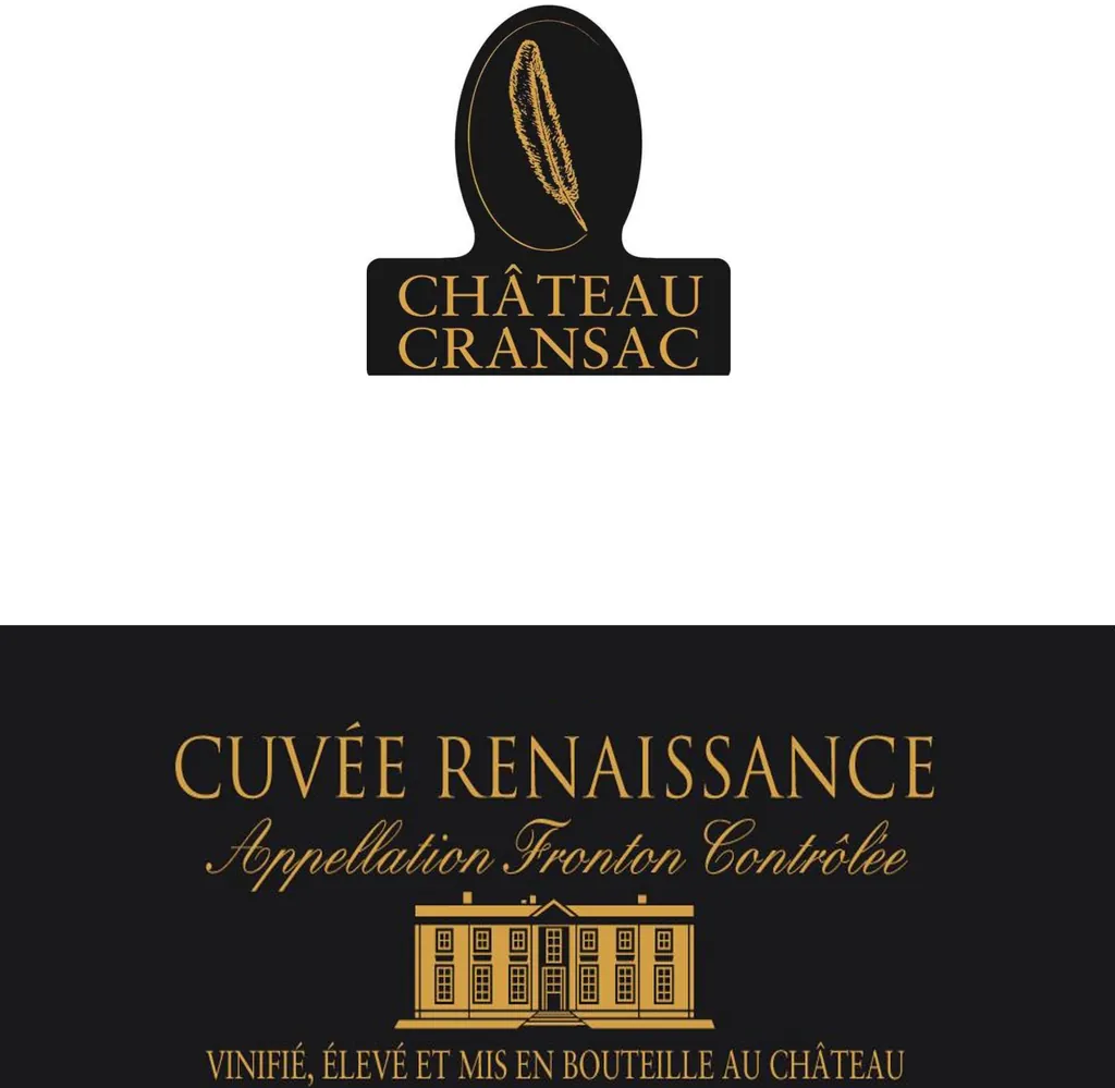 Fronton Cuvee Renaissance Rouge Bottle