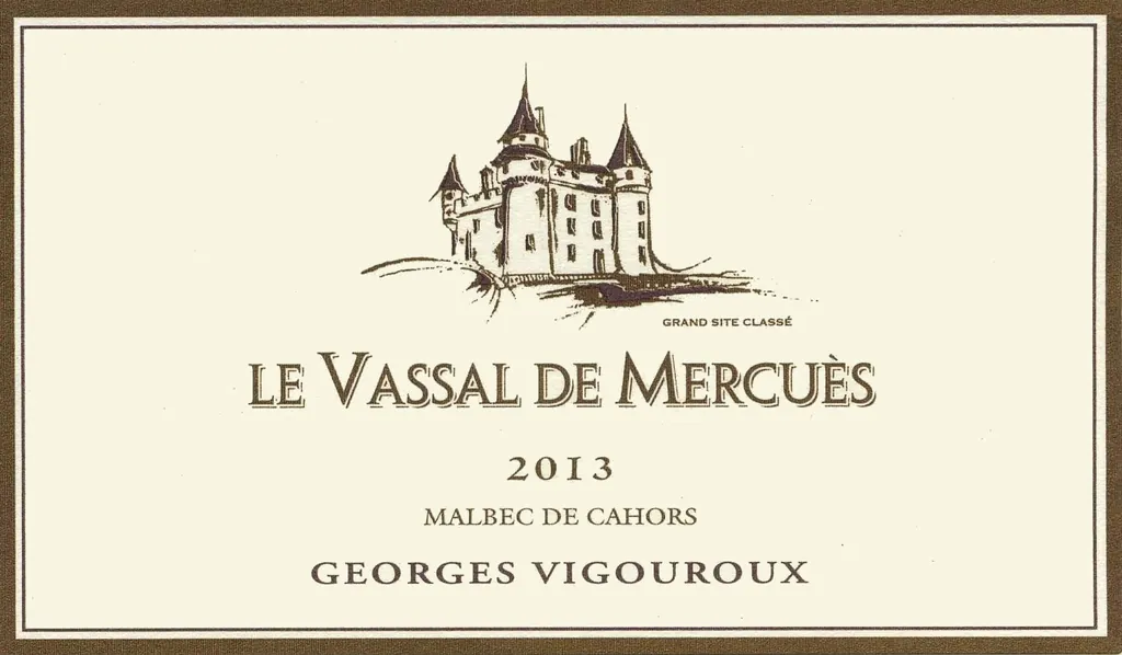 Georges Vigouroux Le Vassal de Mercues Bottle