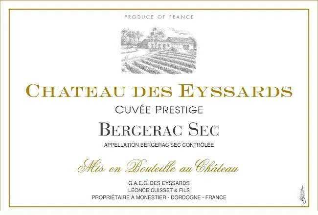 Cuvee Prestige Sec Blanc Bottle
