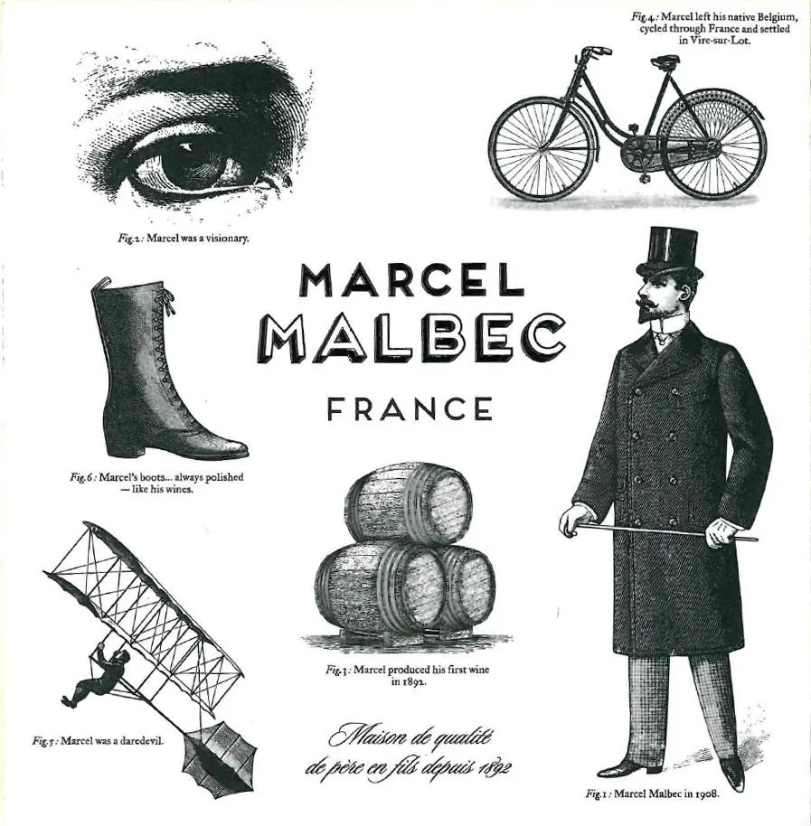 Marcel Malbec Bottle