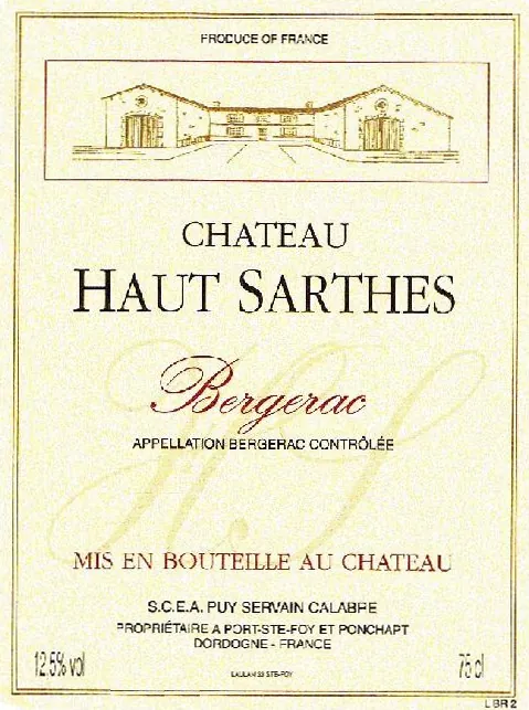 Bergerac Bottle