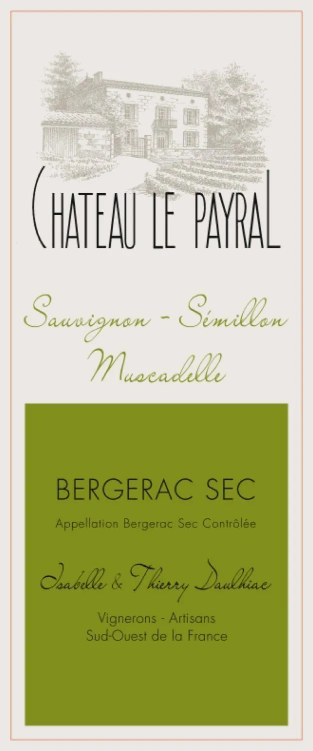 Bergerac Sec Bottle