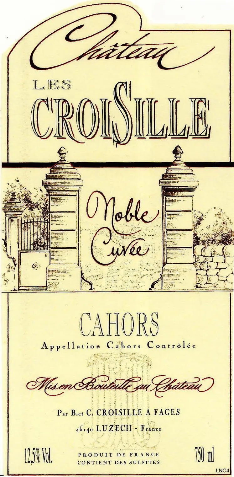 Noble Cuvee Bottle