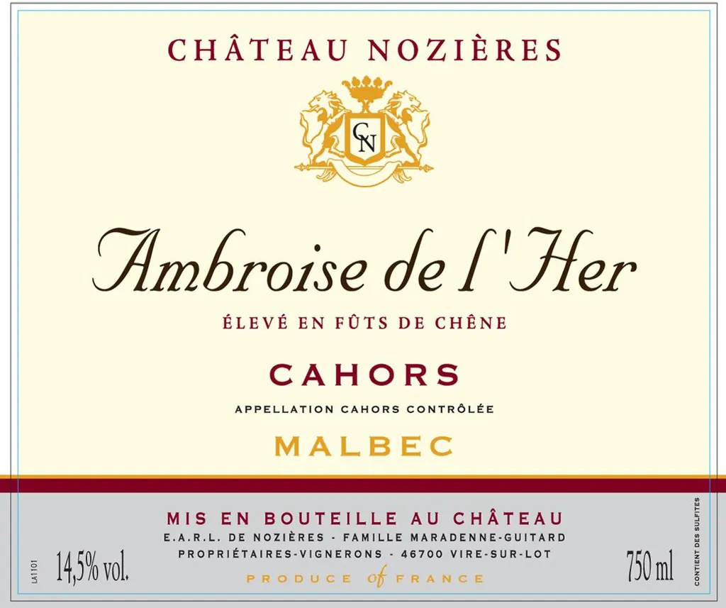 Ambroise de l'Her Bottle