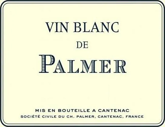 Vin Blanc de Palmer Bottle