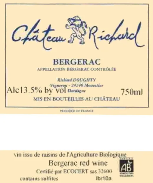 Bergerac Bottle