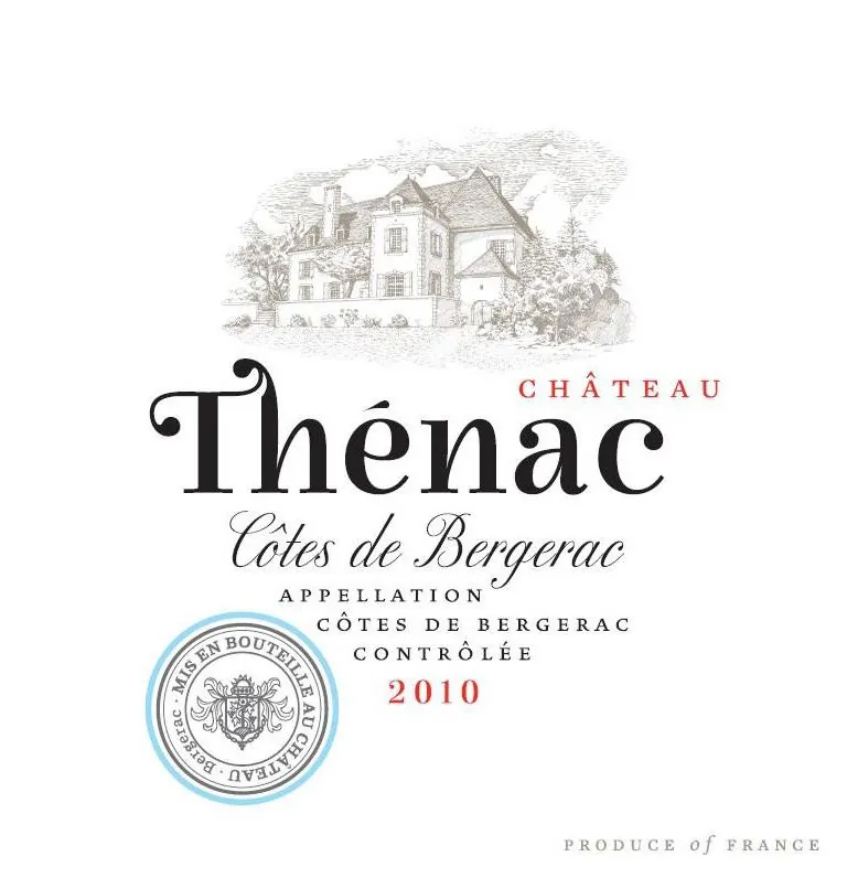 Cotes de Bergerac Bottle