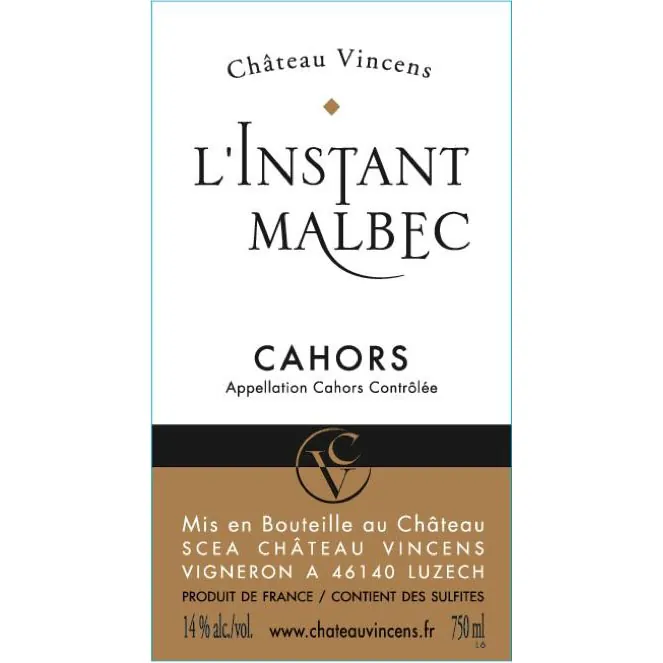 L'Instant Malbec Bottle