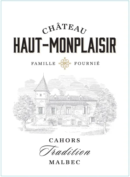 Chateau Haut-Monplaisir Cahors Tradition Bottle