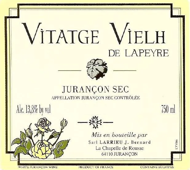 Vitatge Vielh Sec Bottle