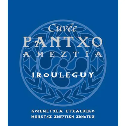 Irouleguy Rouge Cuvee Pantxo Bottle