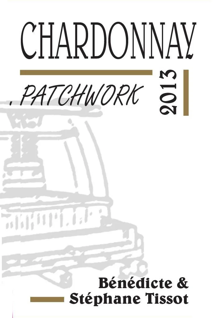 Patchwork Chardonnay Bottle