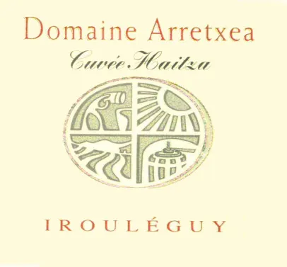 Irouleguy Cuvee Haitza Rouge Bottle