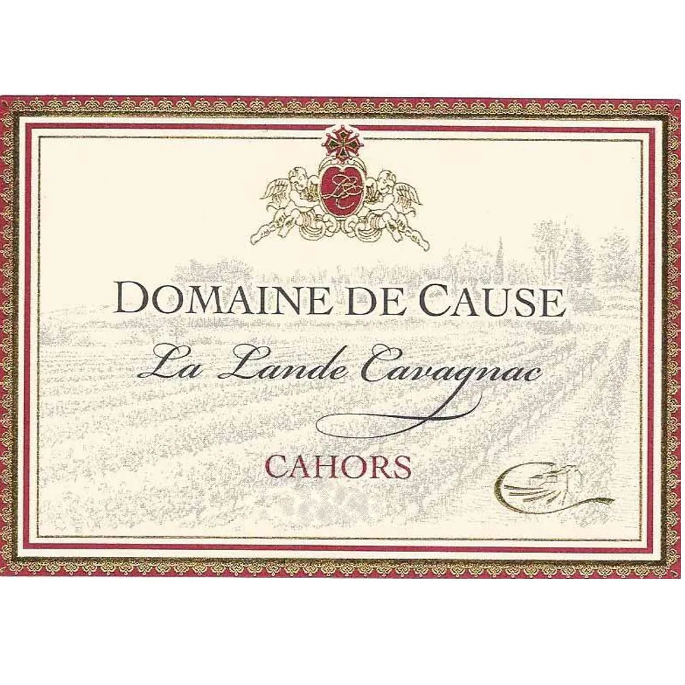 Cahors La Lande Cavagnac Malbec Bottle