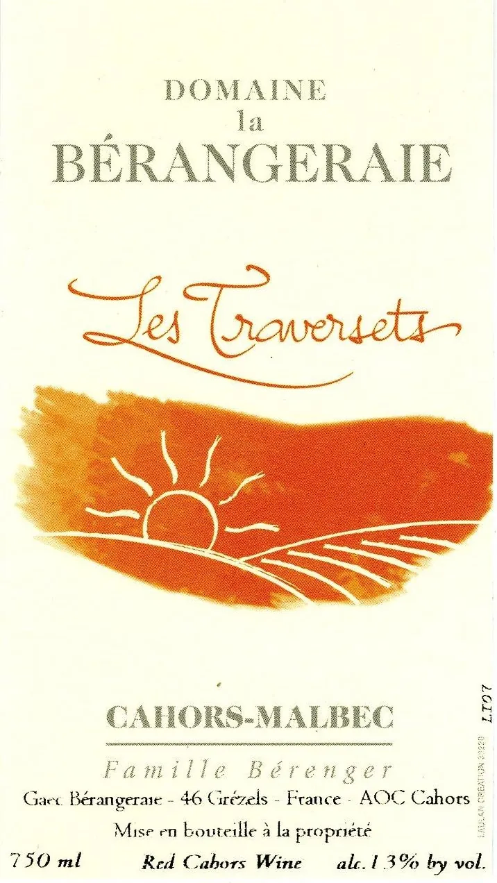 Les Traversets Bottle