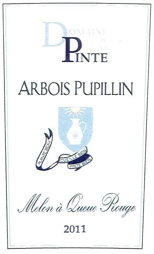 Arbois Pupillin Melon a Queue Bottle