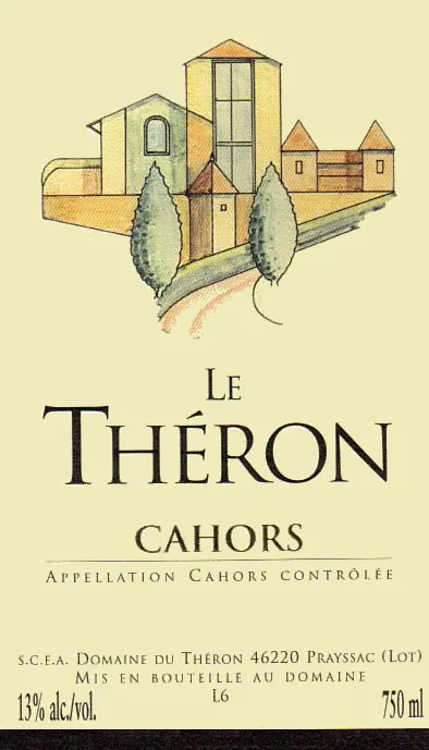 Cahors Le Theron Bottle