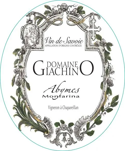 Vin de Savoie Abymes Monfarina Bottle