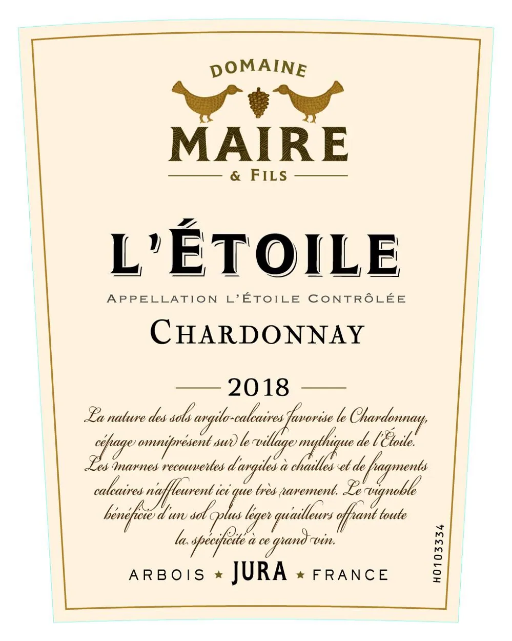 L'Etoile Chardonnay Bottle