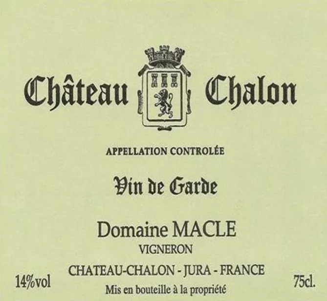Chateau Chalon Bottle