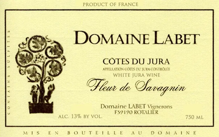 Cotes du Jura Fleur de Savagnin Bottle