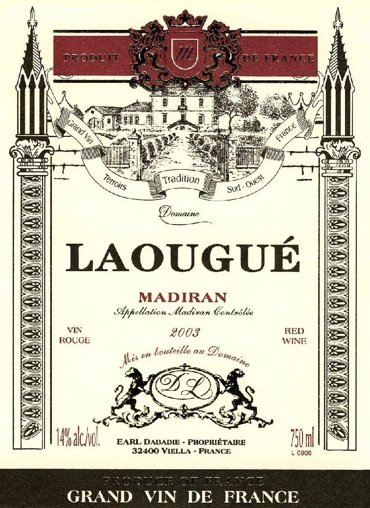 Madiran Tradition Bottle