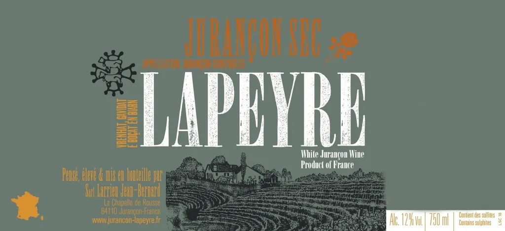 Lapeyre Jurancon Sec Bottle