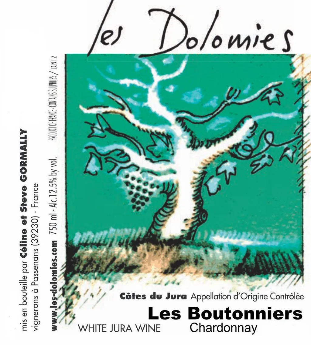 Cotes du Jura Les Boutonniers Bottle