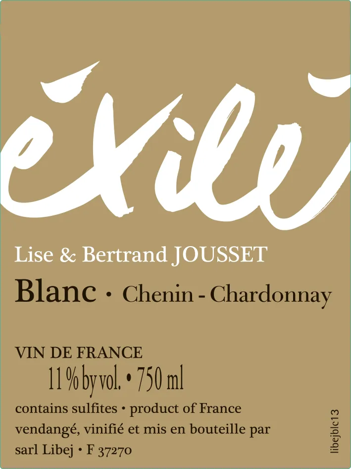Exile Blanc Bottle