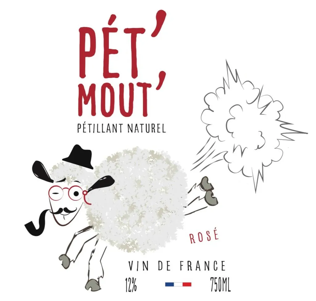 Pet' Mout' Rose Petillant Naturel Bottle