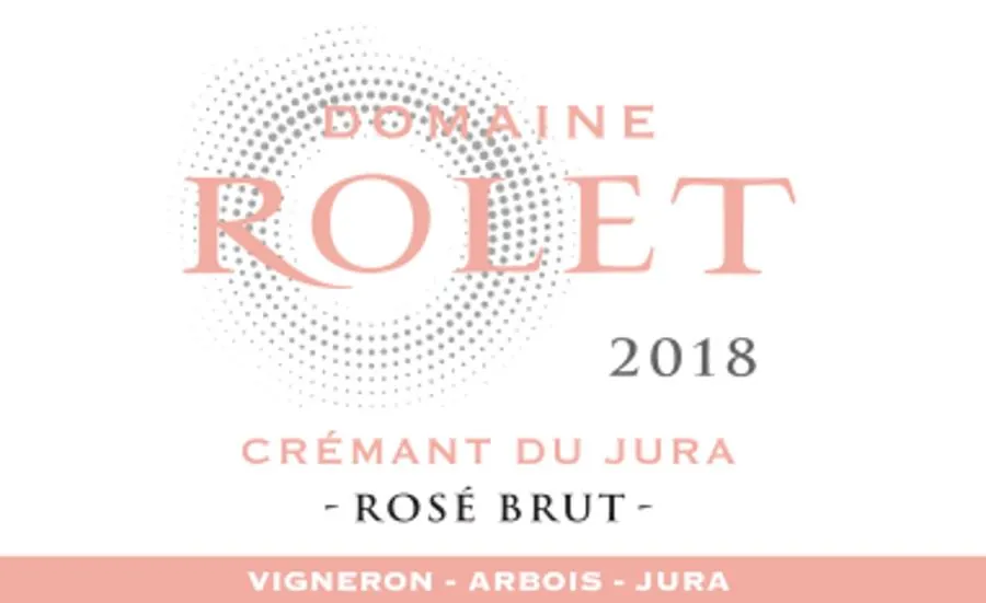 Cremant du Jura Brut Rose Bottle