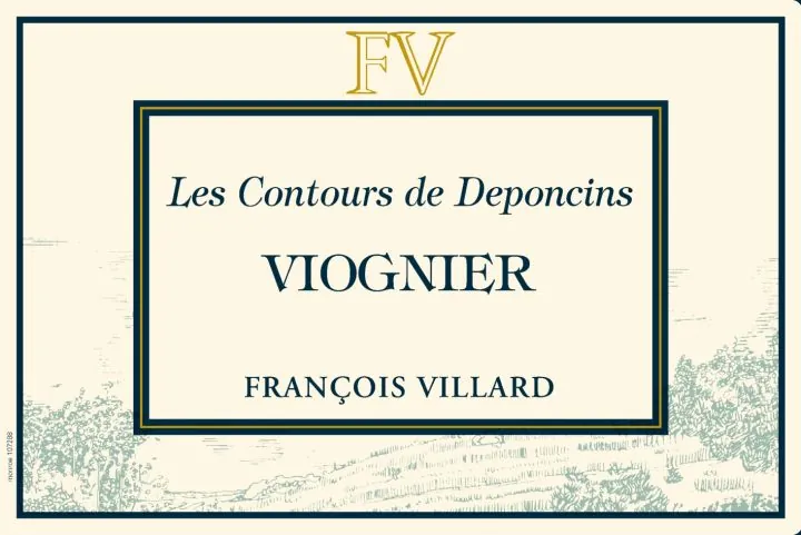 Contours de Deponcins Viognier Bottle