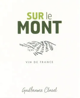 Vin de France Blanc Sur le Mont Bottle