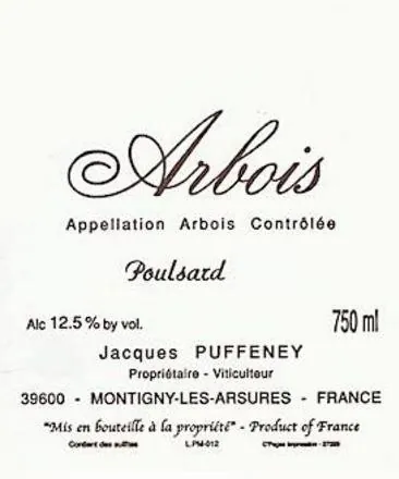 Arbios Poulsard Bottle