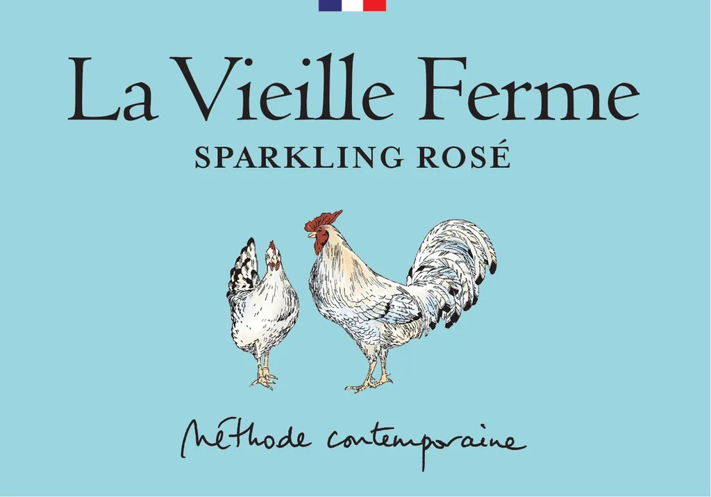 Sparkling Rose Bottle