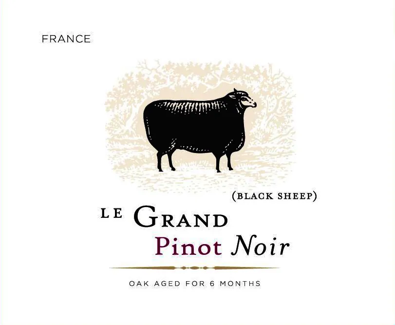 Black Sheep Pinot Noir Bottle