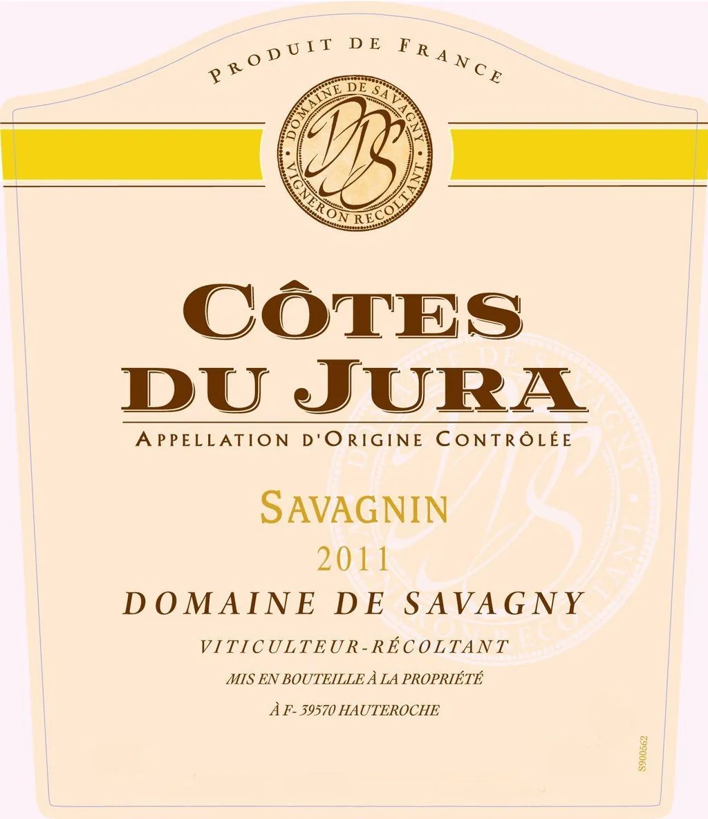 Cotes du Jura Savagnin Bottle