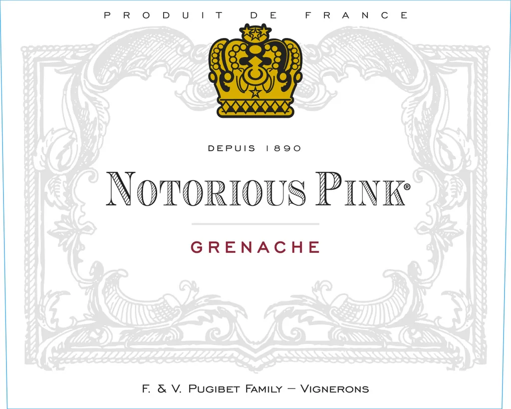 Notorious Pink Rose Bottle