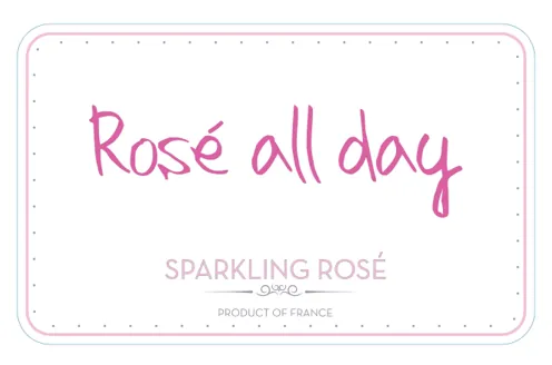 Sparkling Rose Bottle