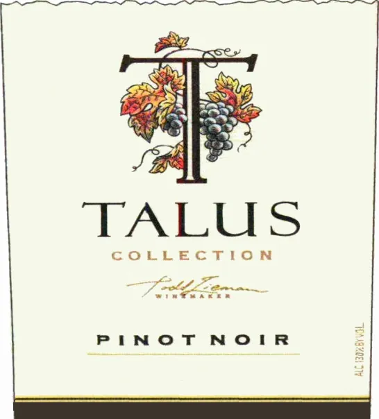 Pinot Noir Bottle