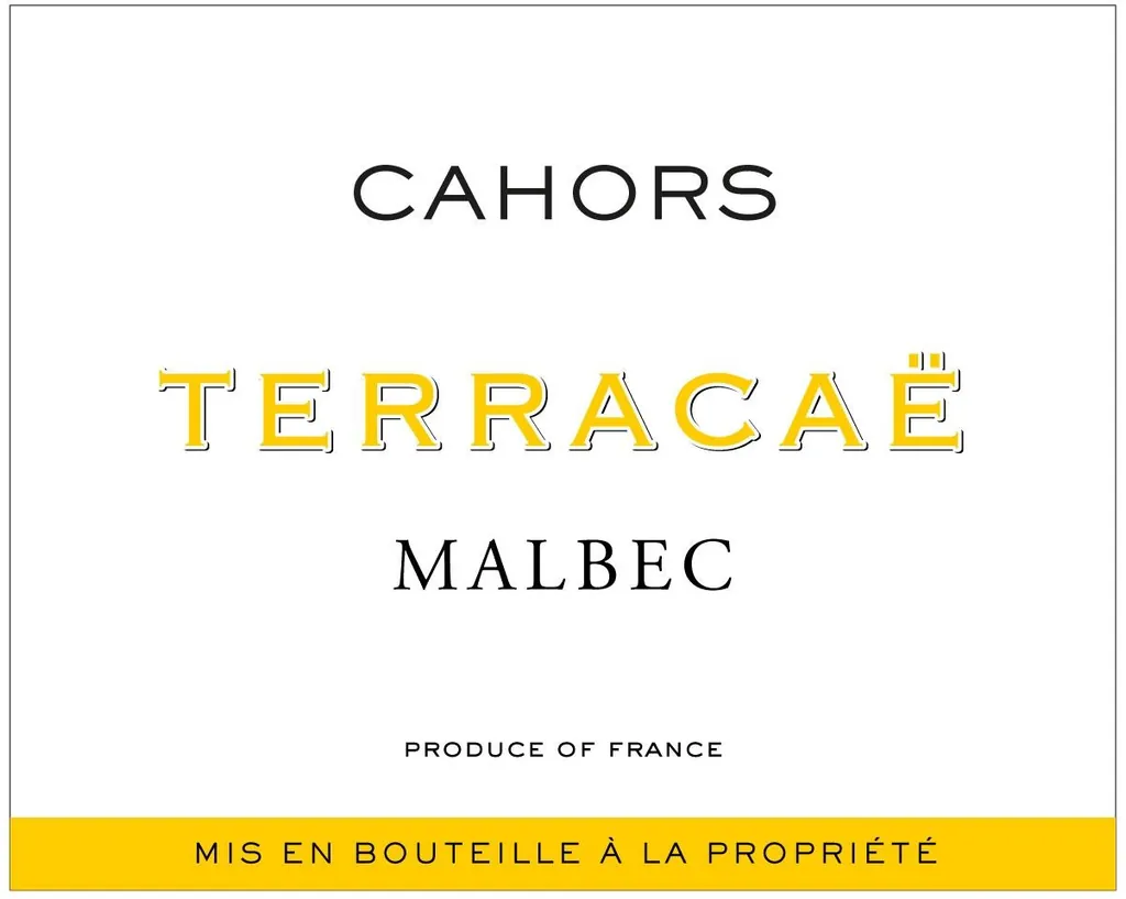 Cahors Malbec Bottle