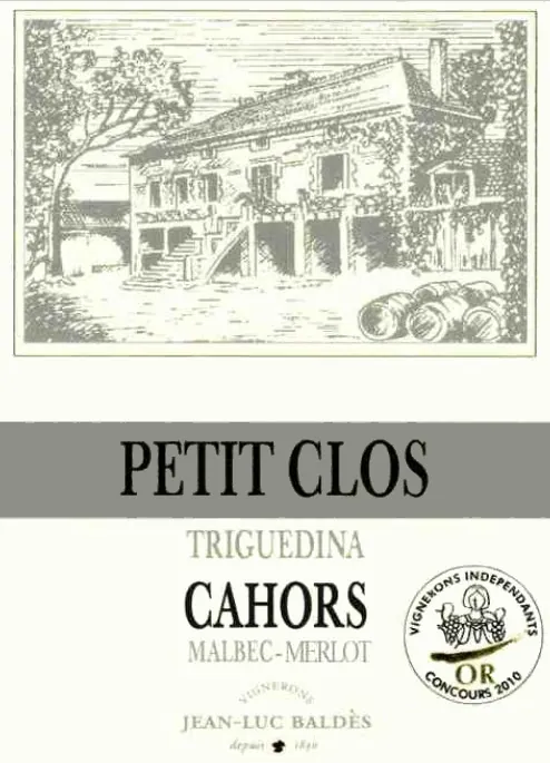 Clos Triguedina Petit Clos Bottle
