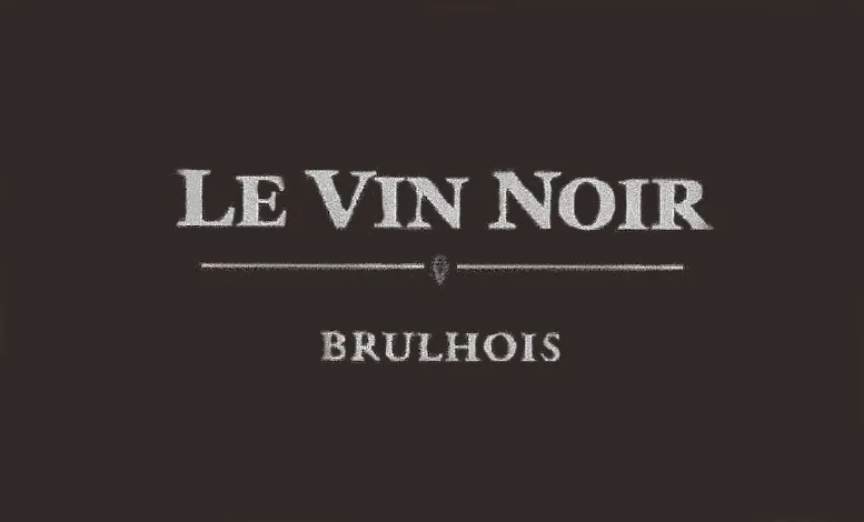 Le Vin Noir Bottle