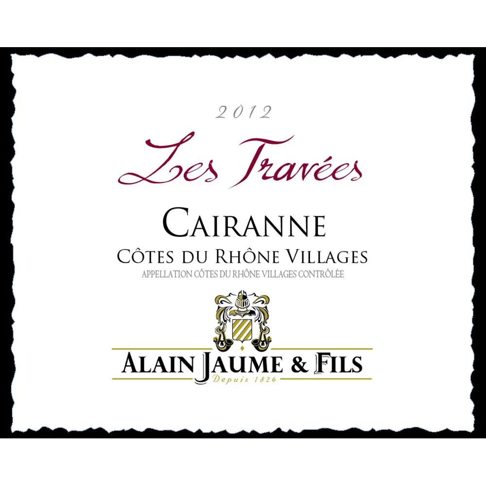 Cairanne Les Travees Bottle
