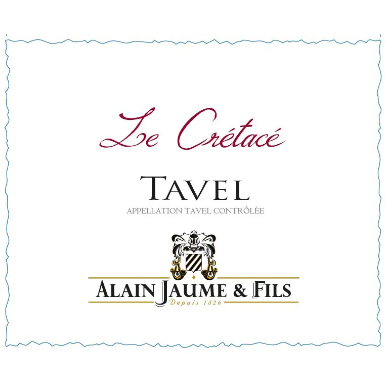 Tavel Le Cretace Rose Bottle