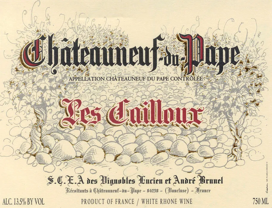 Chateauneuf-du-Pape Les Cailloux Blanc Bottle