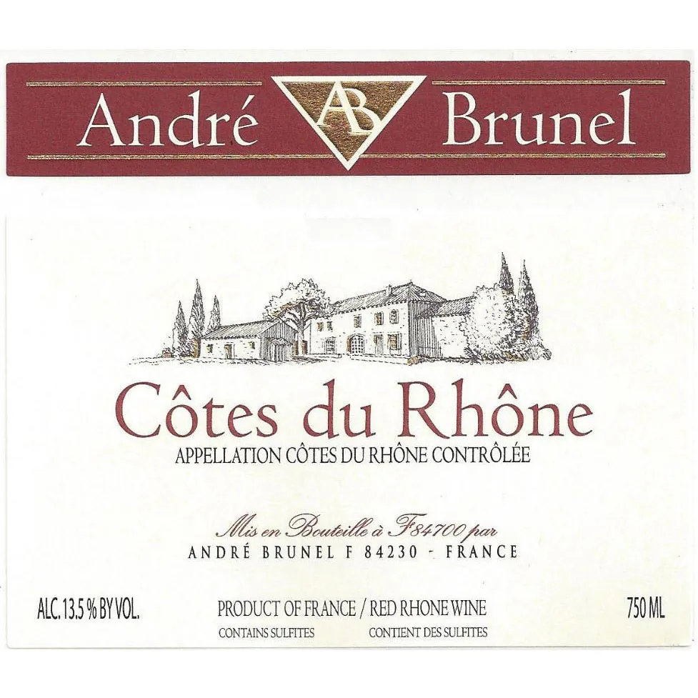 Cotes du Rhone Bottle