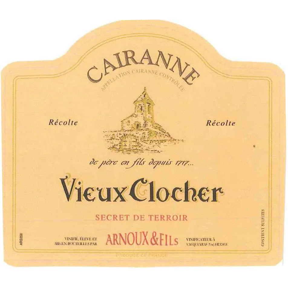 Cairanne Vieux Clocher Bottle