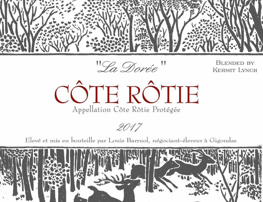 Cote Rotie La Doree Bottle