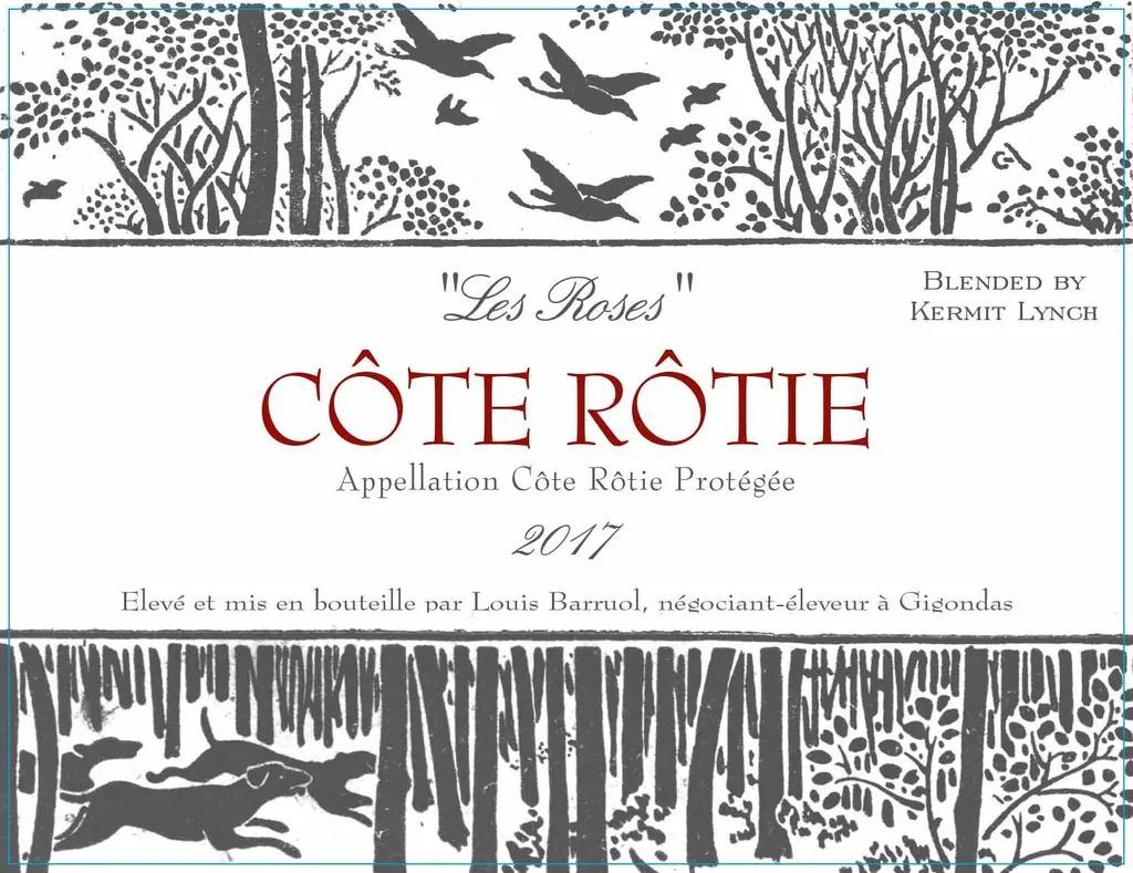 Cote Rotie Les Roses Bottle